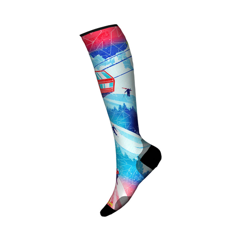 SKI ZERO CUSHION  SKI DAY PRINT