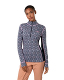 CHANDAIL ROSE HALF ZIP