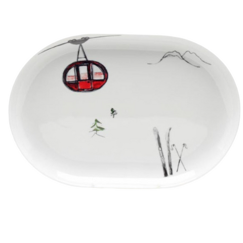 PLATEAU OVALEE 33CM GONDOLE