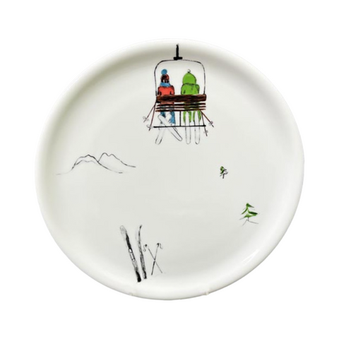 ASSIETE RONDE 30CM TELESIEGE