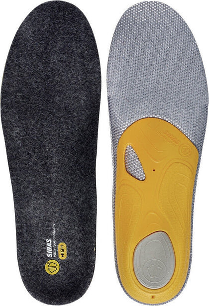 3FEET MERINO HIGHLes semelles en laine Mérino adaptées aux voûtes plantaires haute idéales pour garder vos pieds bien isolés et bien au chaud. Semelles anatomiques adaptées à votre type de pied. Recouvrement hybride idéal alliant : les fibres synthétiques