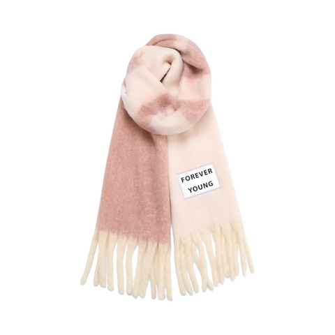 FOULARD FOREVER YOUNG PINK MULTI