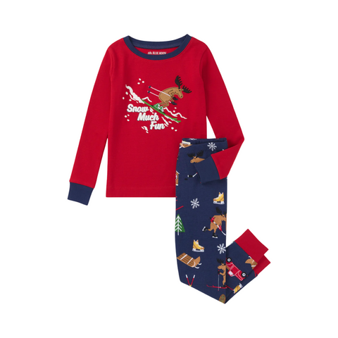 PYJAMA ENFANT SNOW MUCH FUN