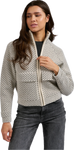 CARDIGAN ZIP IMPRIME