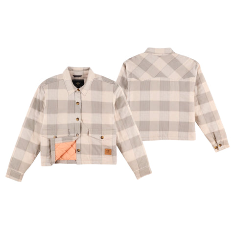 MANTEAU A CARREAUX ISOLE F