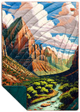 NATIONAL PARK PUFFY BLANKET