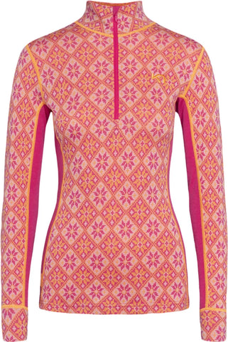 CHANDAIL ROSE HALF ZIP