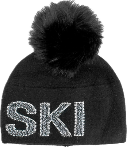 TUQUE SKI AVEC CRYSTAUX