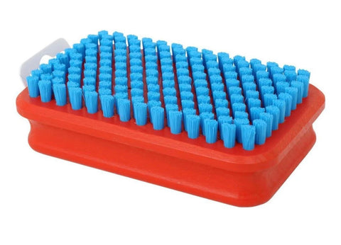 RECTANGULAR FINE BLUE NYLON BRUSH