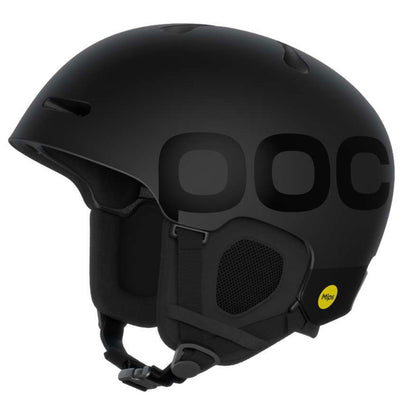 POC Fornix BC MIPS black helmet for outdoor adventures, providing safety and comfort in all conditions.
