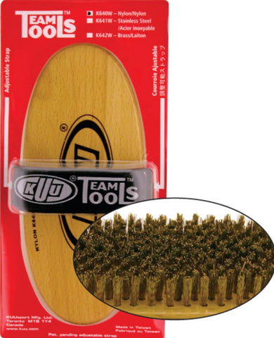 OVAL BRASS BRUSH 8'' X 3.5''