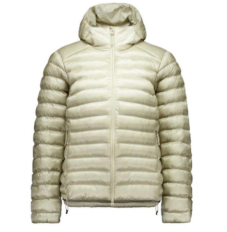Manteau Coalesce F en couleur beige, isolant en fibres synthétiques, léger et chaud, idéal pour la superposition.