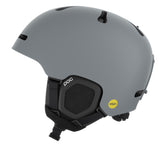 Fornix MIPS all-mountain helmet in grey, featuring ventilated design and advanced impact protection technology.