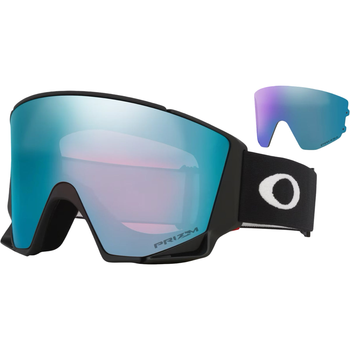 FLOW SCAPE L MAT BLACK/SAPPHIRE