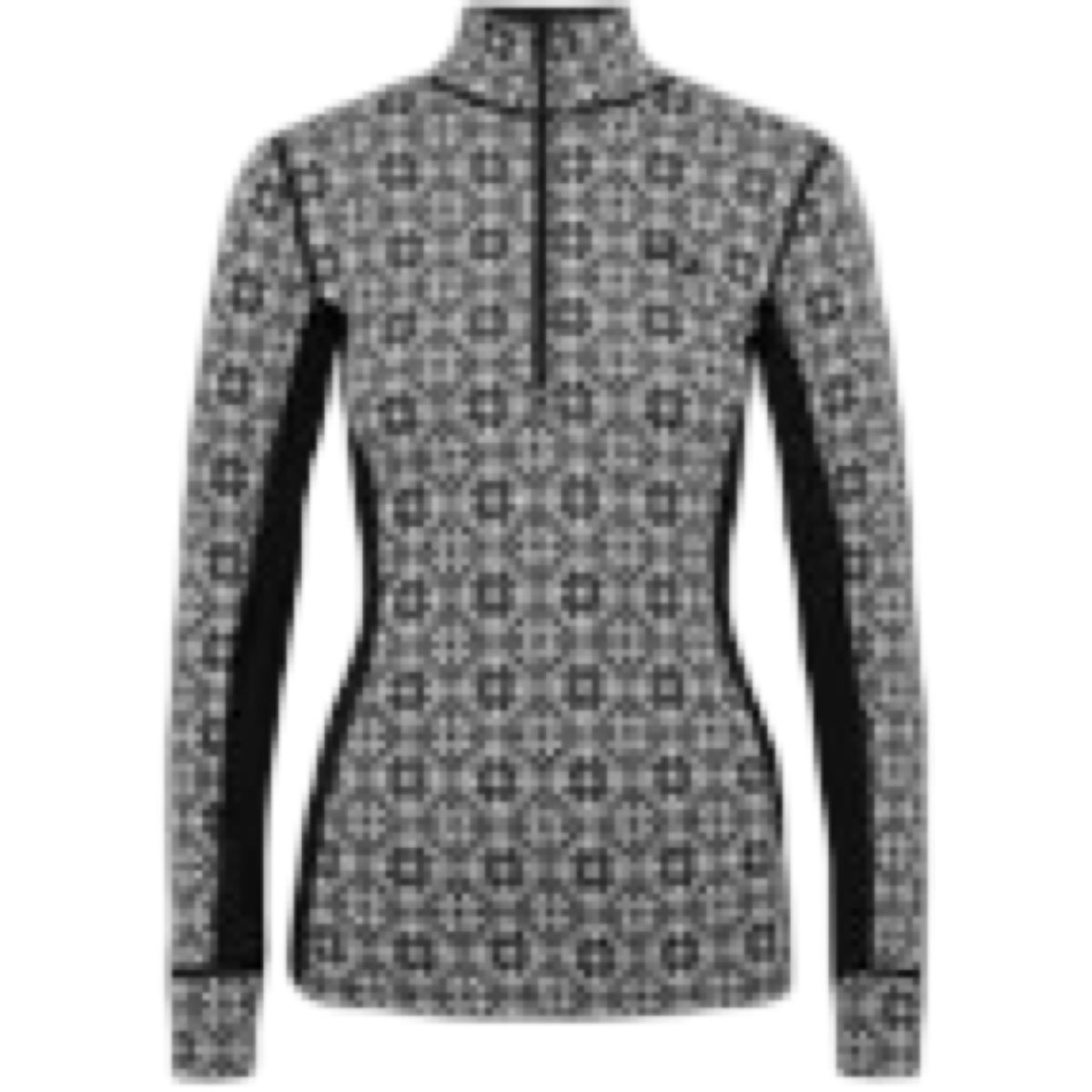 CHANDAIL ROSE HAF ZIP