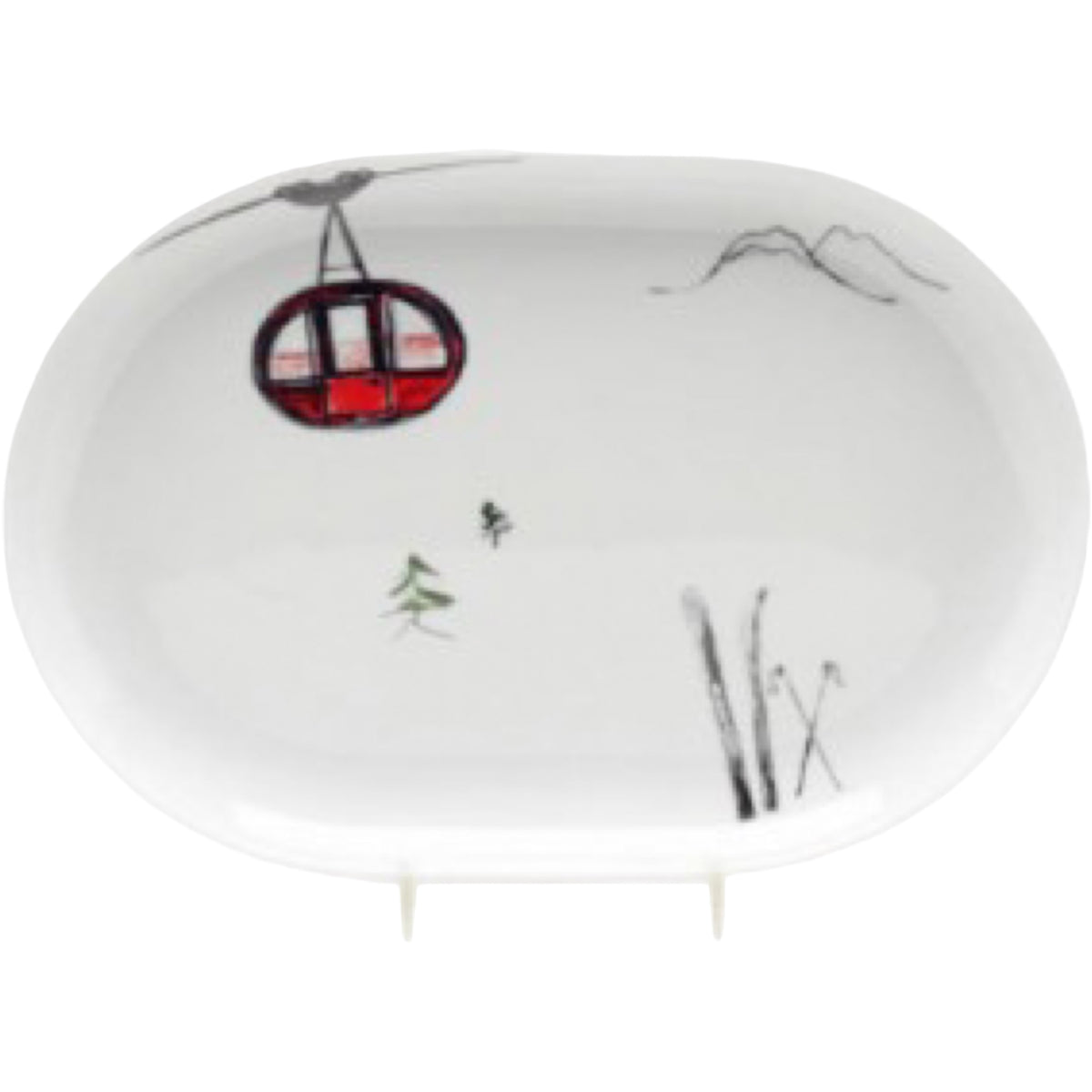 PLATEAU OVALE 33 CM GONDOLE
