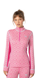 CHANDAIL ROSE HALF ZIP