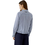 CHEMISE RAYÉ  A VOLANT