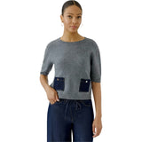 CHANDAIL POCHE DENIM
