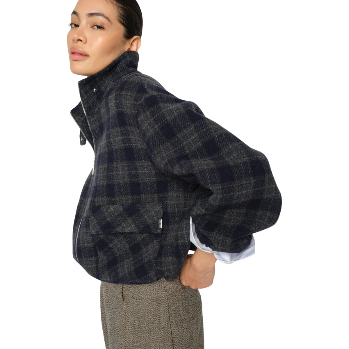 MANTEAU CAMILLE CARREAU