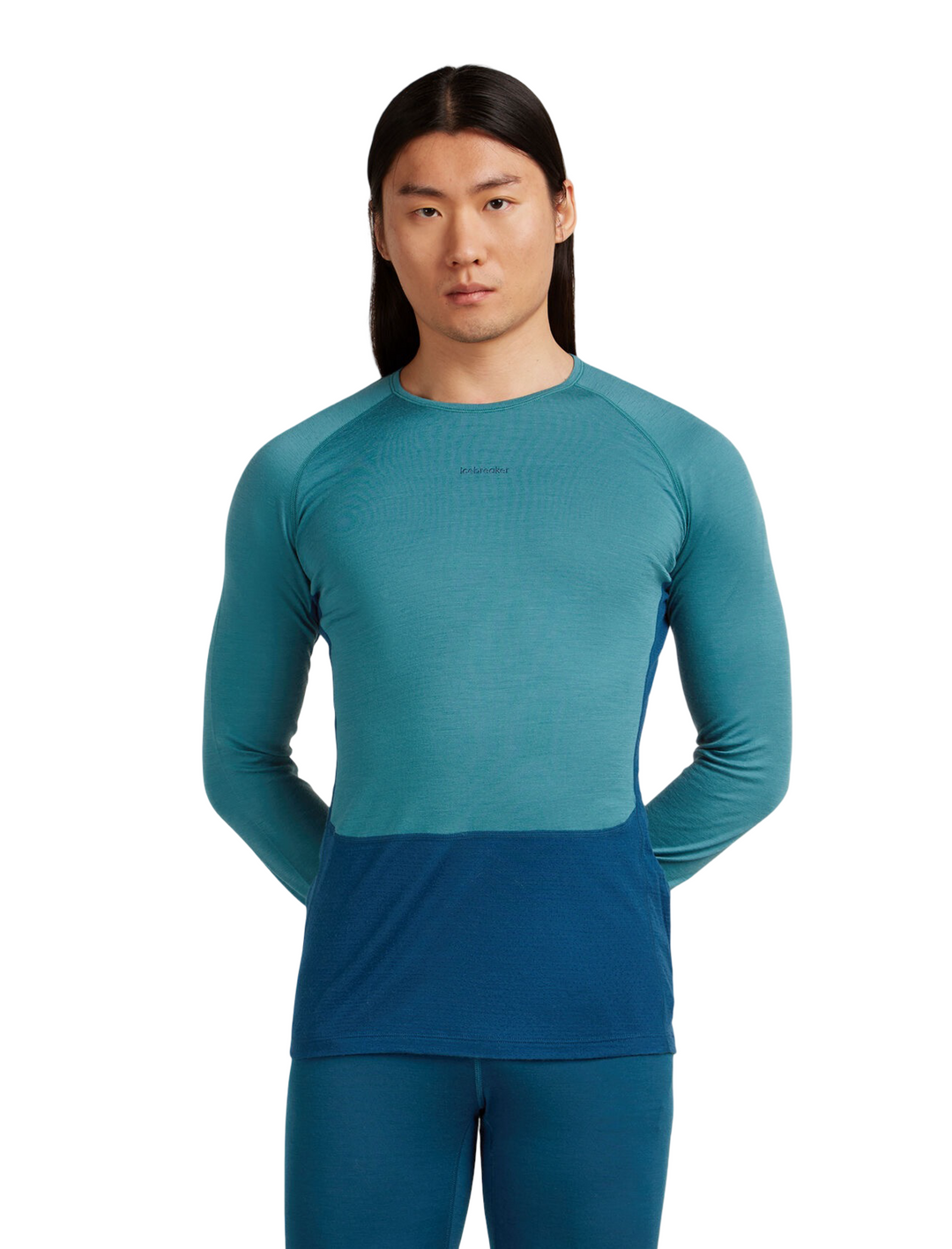 Icebreaker ZoneKnit Insulated LS Hoodie - Sous-vêtement mérinos homme