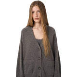 CARDIGAN V BOUTON CASMERE