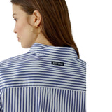 CHEMISE RAYÉ  A VOLANT