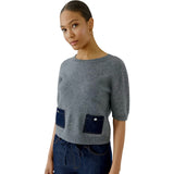 CHANDAIL POCHE DENIM