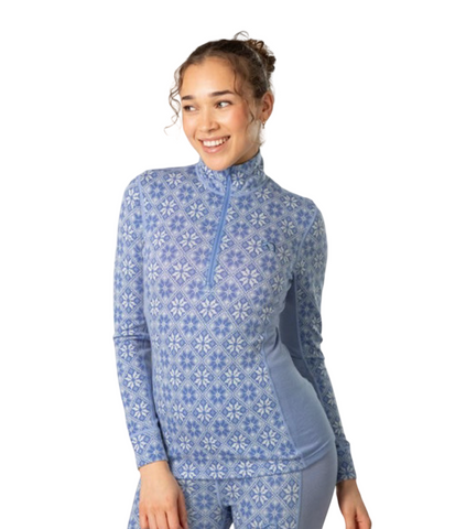 CHANDAIL ROSE HALF ZIP