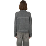 CARDIGAN BOUTON CASHMERE