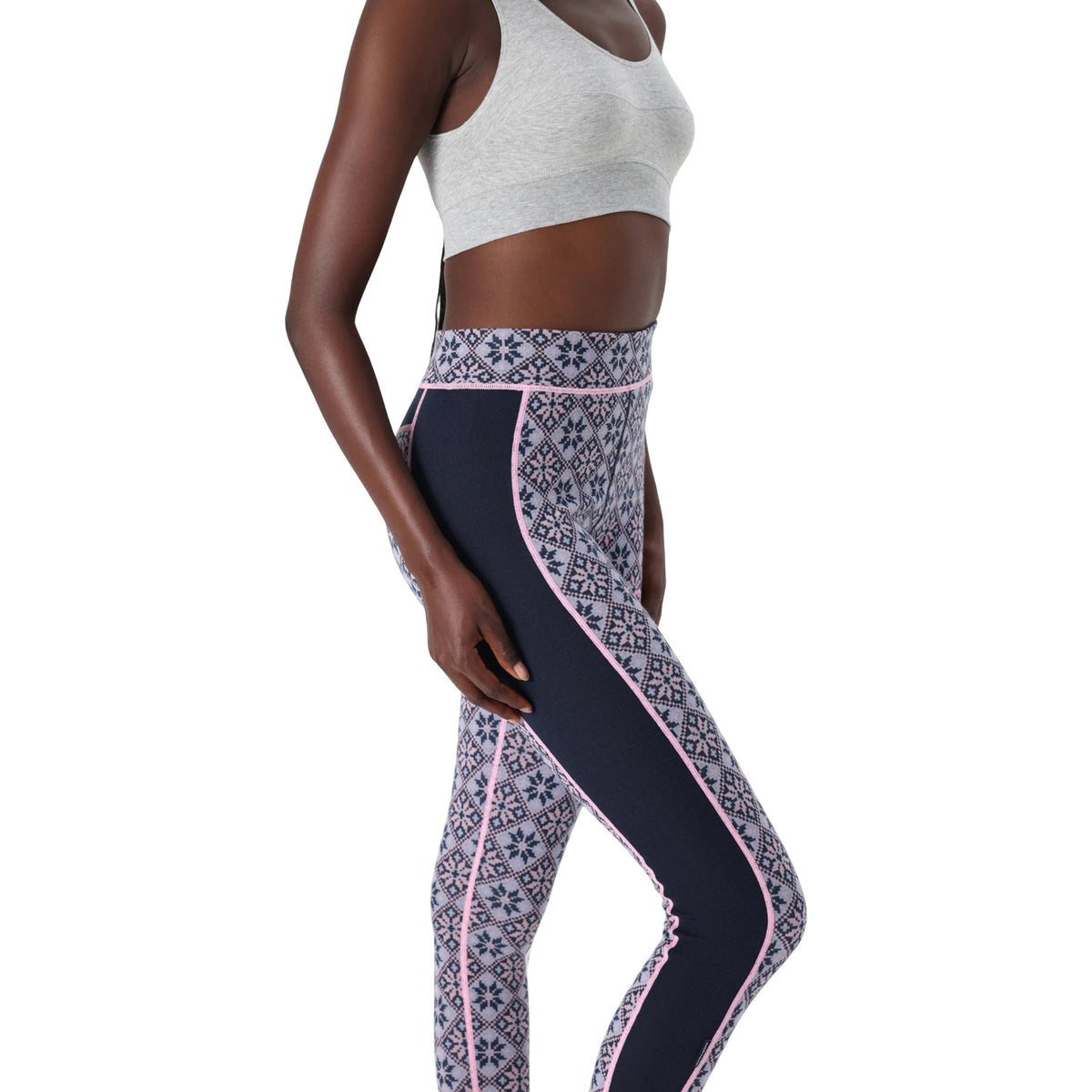 PANTALON ROSE HIGH WAIST