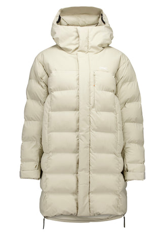 Manteau Race Loft Parka F pour femme, isolation T-Core Circular Fill, tissu écologique, idéal pour intempéries en montagne.