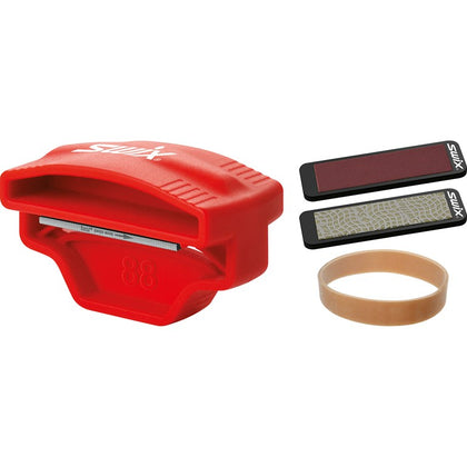 COMPACY EDGER KITGuide-lime ergonomique avec lime 80 mm. Solution 3 en 1 pour la réparation des carres Guide-lime ergonomique Meule diamantée et meule grossière