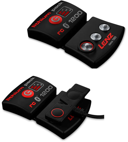 LITIUM PACK 1200Énergisez vos produits LENZ pour rester au chaud pendant vos aventures hivernales. Compatibles avec les chaussettes chauffantes, les vestes chauffantes ainsi que les mitaines et les gants chauffants 4.0 de Lenz, ces bloc-piles LITHIUM PACK